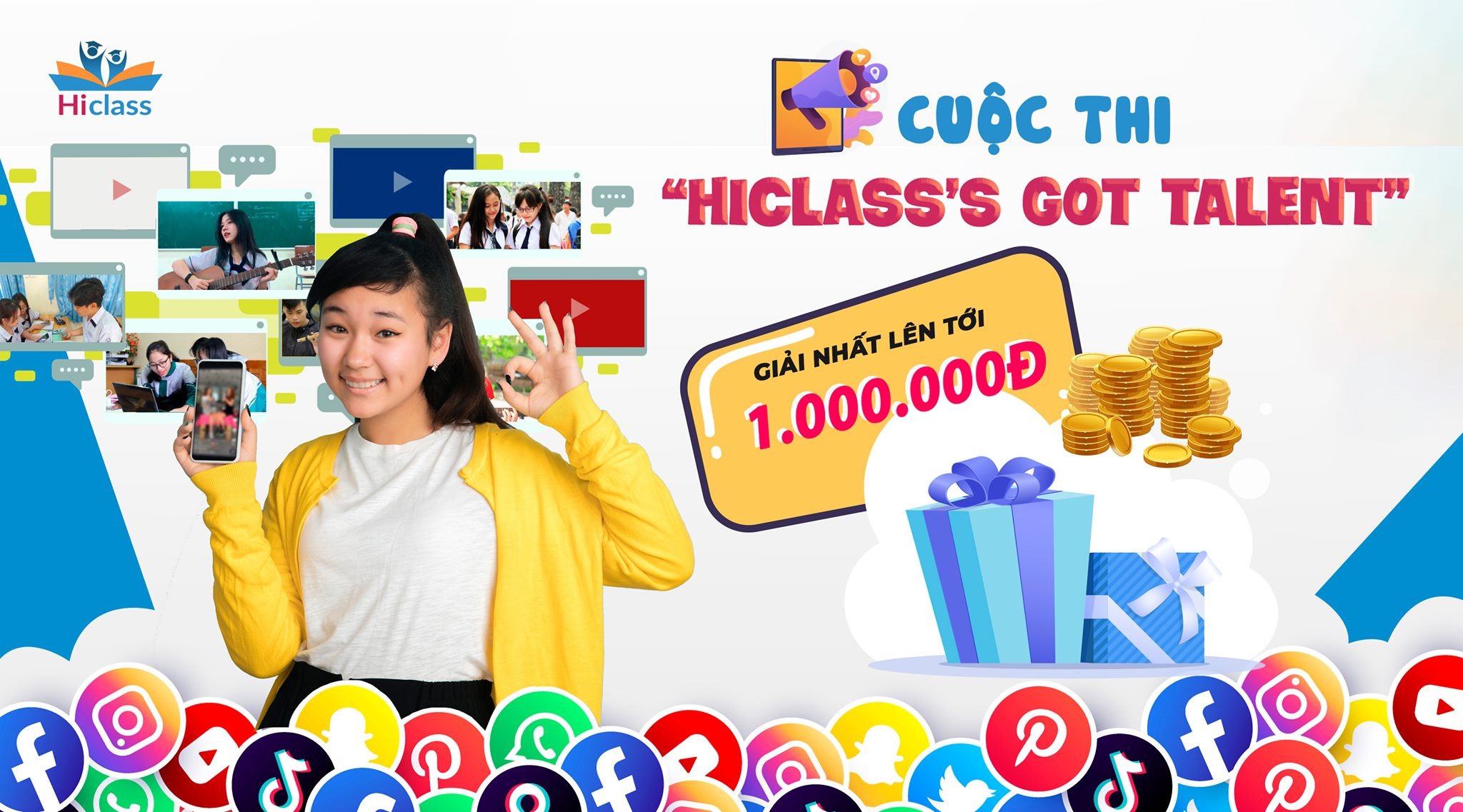 THÔNG BÁO CUỘC THI “HICLASS’S GOT  TALENT”