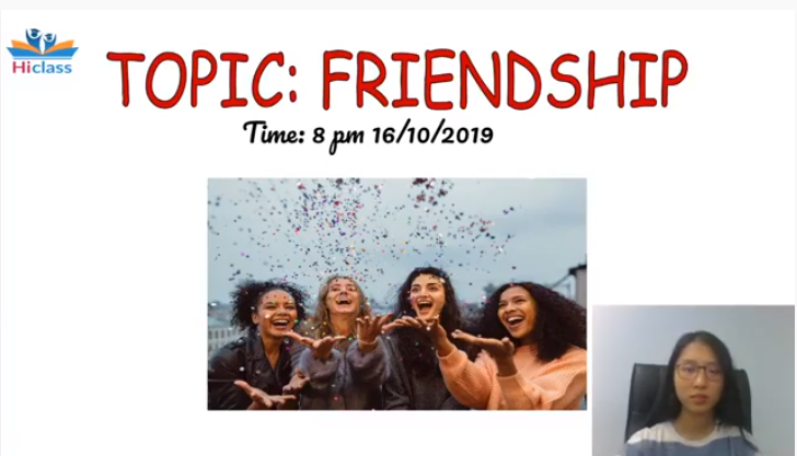 TỪ VỰNG CHỦ ĐỀ TÌNH BẠN