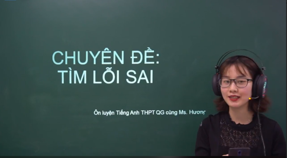 TÌM LỖI SAI
