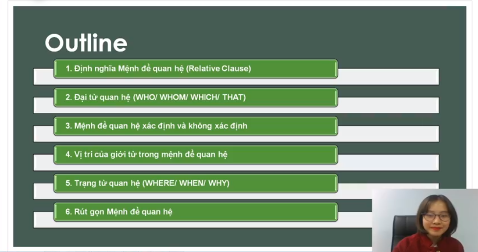 MỆNH ĐỀ QUAN HỆ (PHẦN 3)