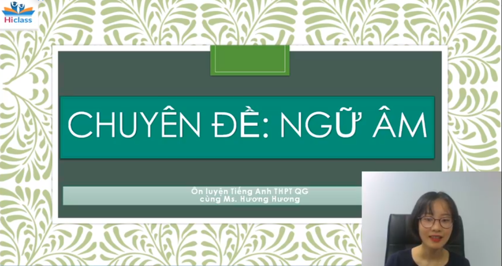 NGỮ ÂM (PHẦN 3)